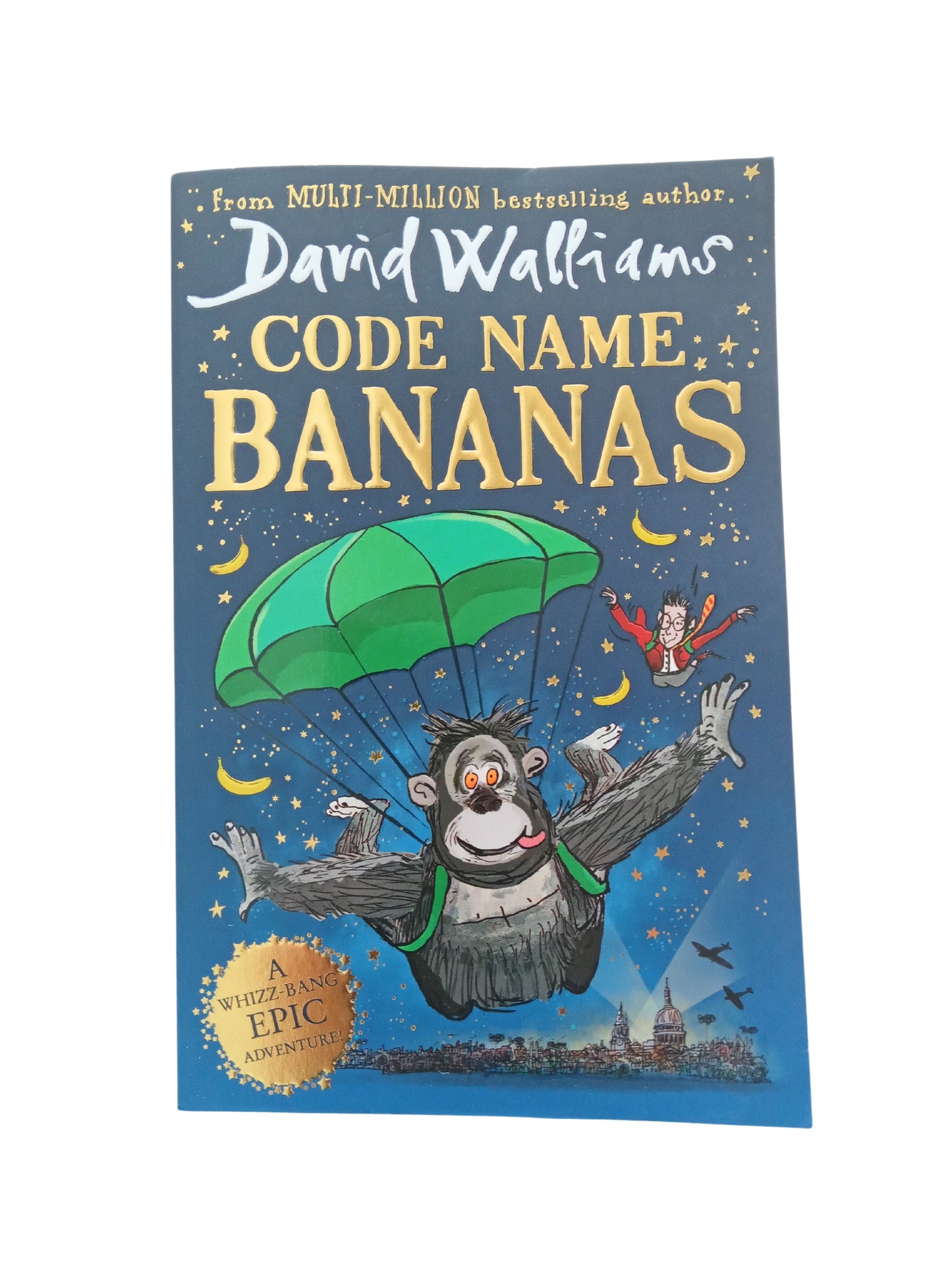 David Walliams 'Code Name Bananas' Book - Add On