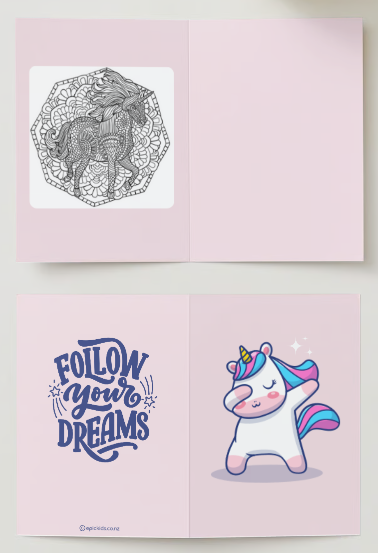 Unicorn Card