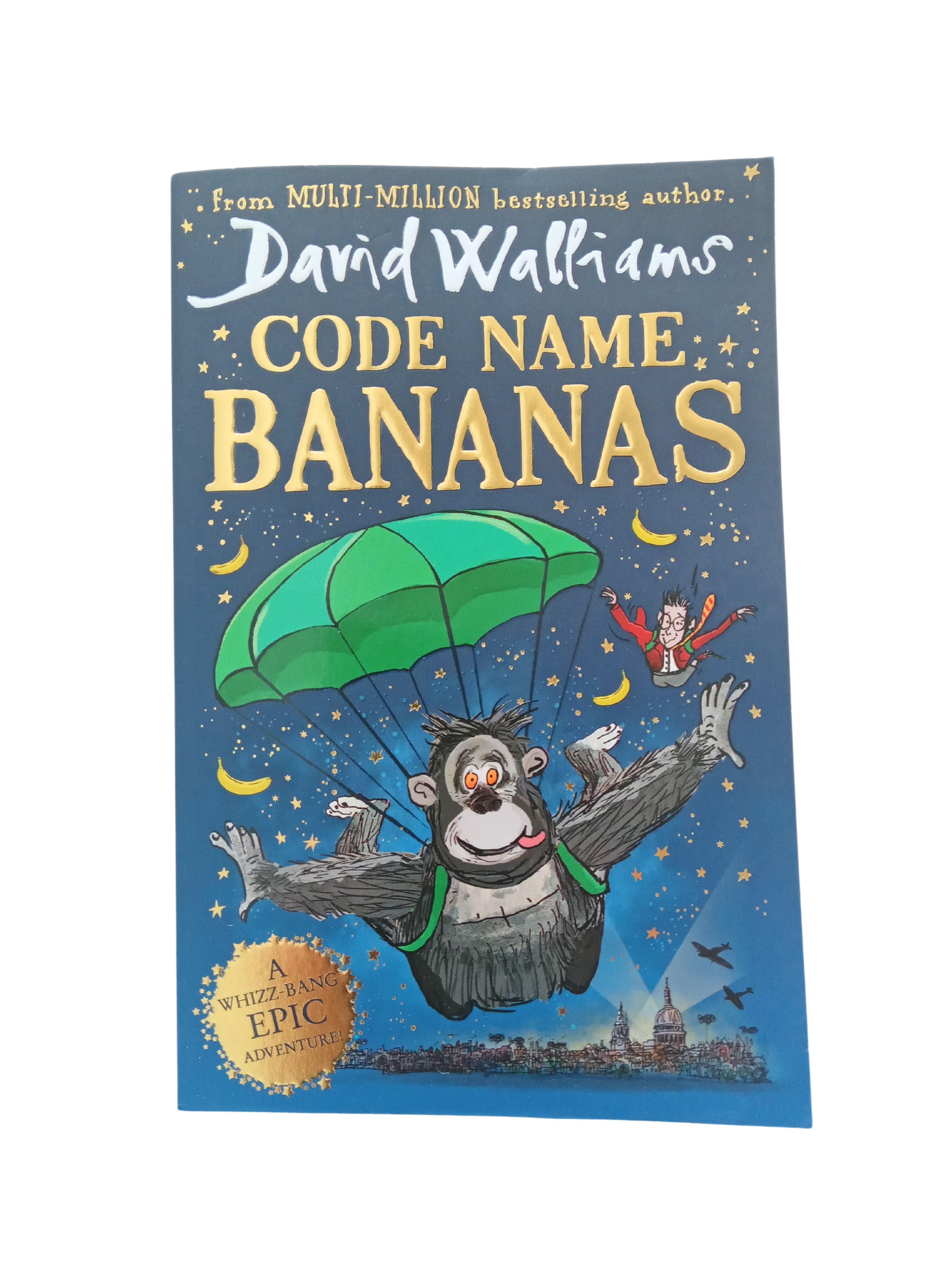 David Walliams Code Name Bananas Book Add On Epic Kids Gift Boxes David walliams code name bananas book add on epic kids gift boxes