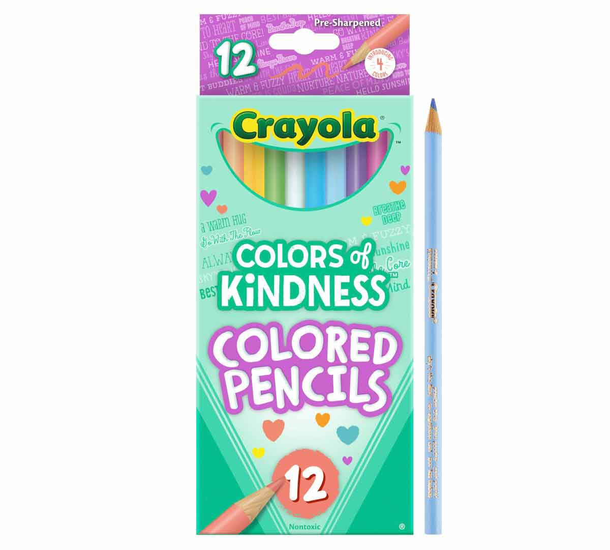 Colours of Kindness Coloured Pencils - 12 pack