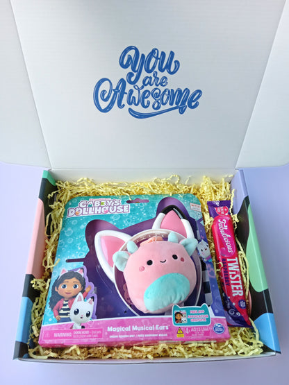 Gabby's Dollhouse Musical Ears & Squishmallow Surprise