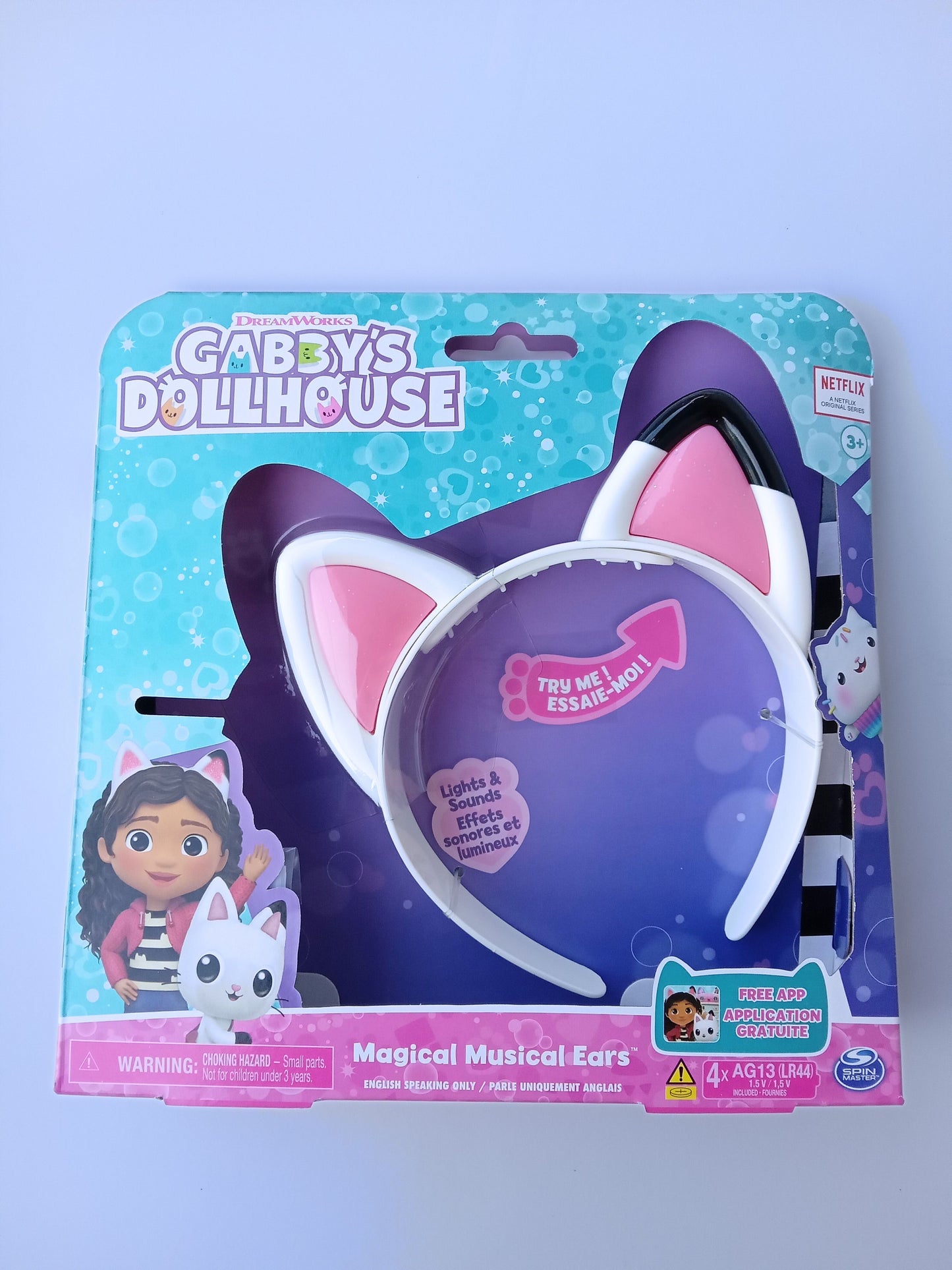 Gabby's Dollhouse Musical Ears & Squishmallow Surprise