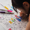 Sugar & Spice Reusable Silicone Drawing Mat + Pens