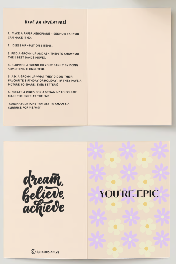 You're Epic Flowers Card