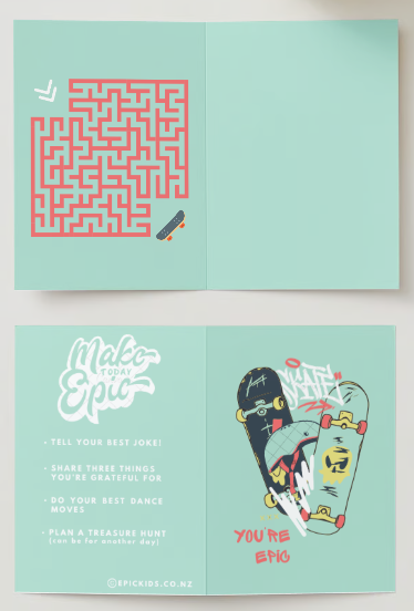 You're Epic Skater Card