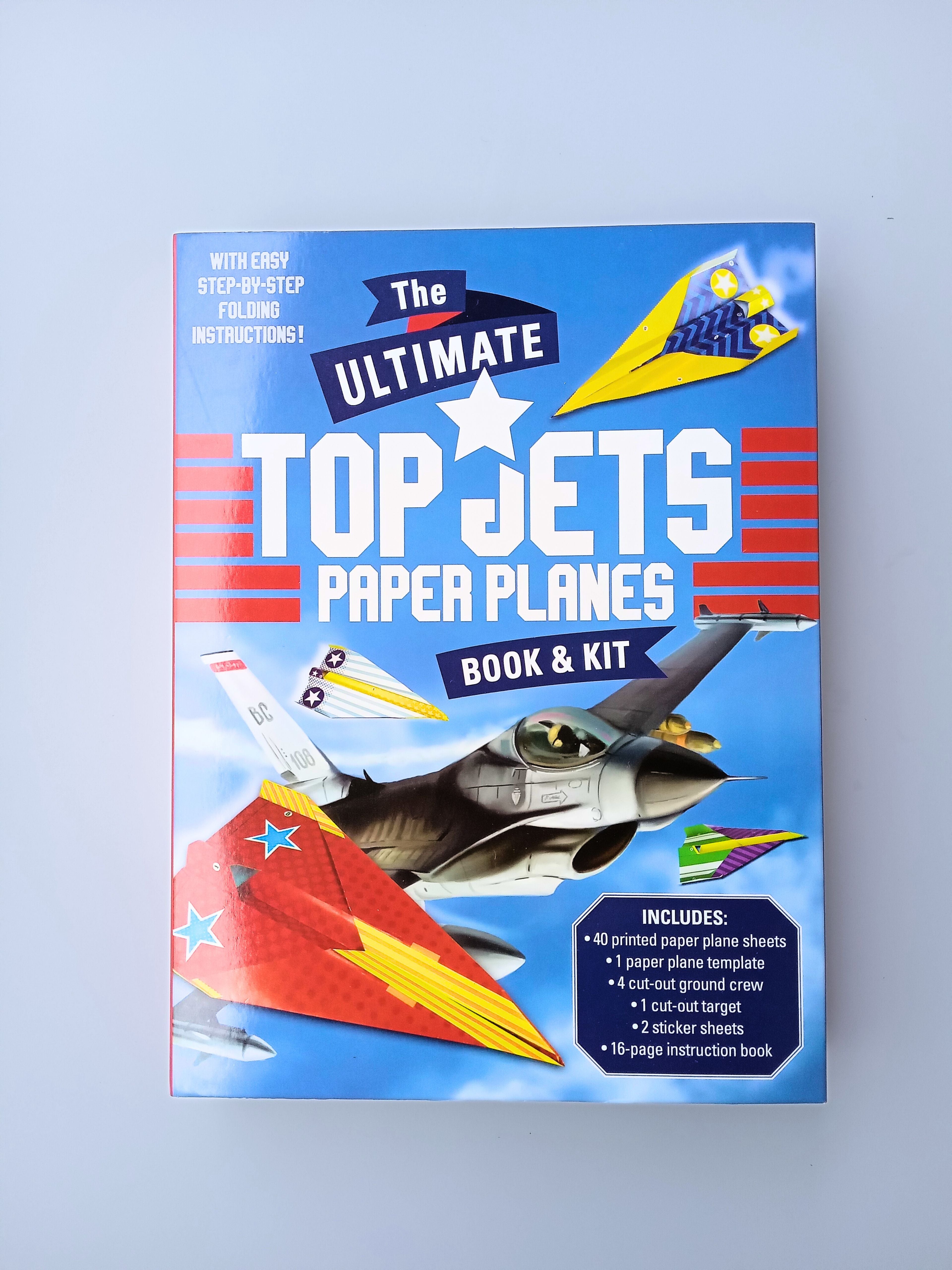 Top Jets Paper Planes Book Kit Epic Kids Gift Boxes Top jets paper planes book kit epic kids gift boxes